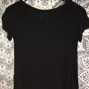 Soft round neck tee